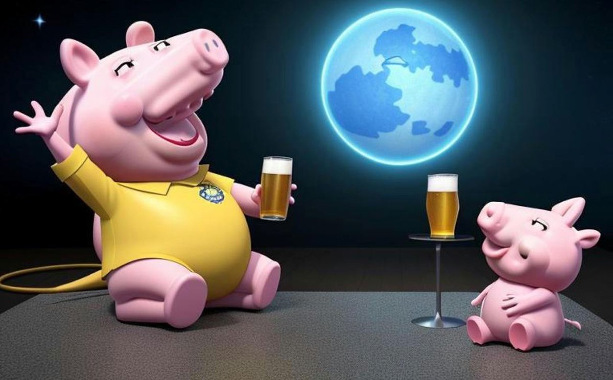 Moon is visible. On the way guys

$PIGGY $MOON