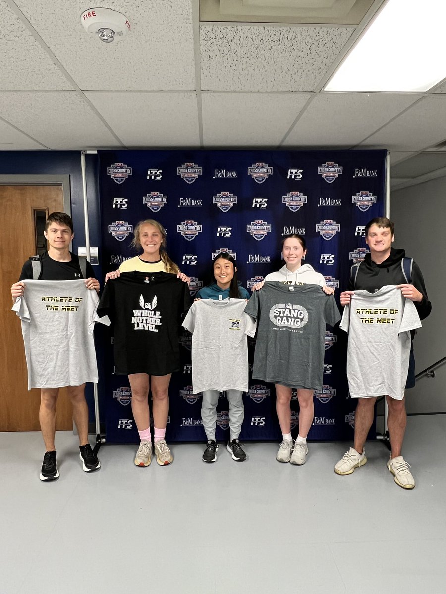 MMUTFXC's tweet photo. Congratulations to our Athletes of the Meet this past weekend! 

Drake Relays: Levi Byrn (not pictured), Brady Cortez, Abby Hill, and Annie Leopold 

Viking Classic: Carter Bell, Ryan Clancy (not pictured), Grace Kelly (not pictured), and Kylie Flockhart https://t.co/VojB36lVwz