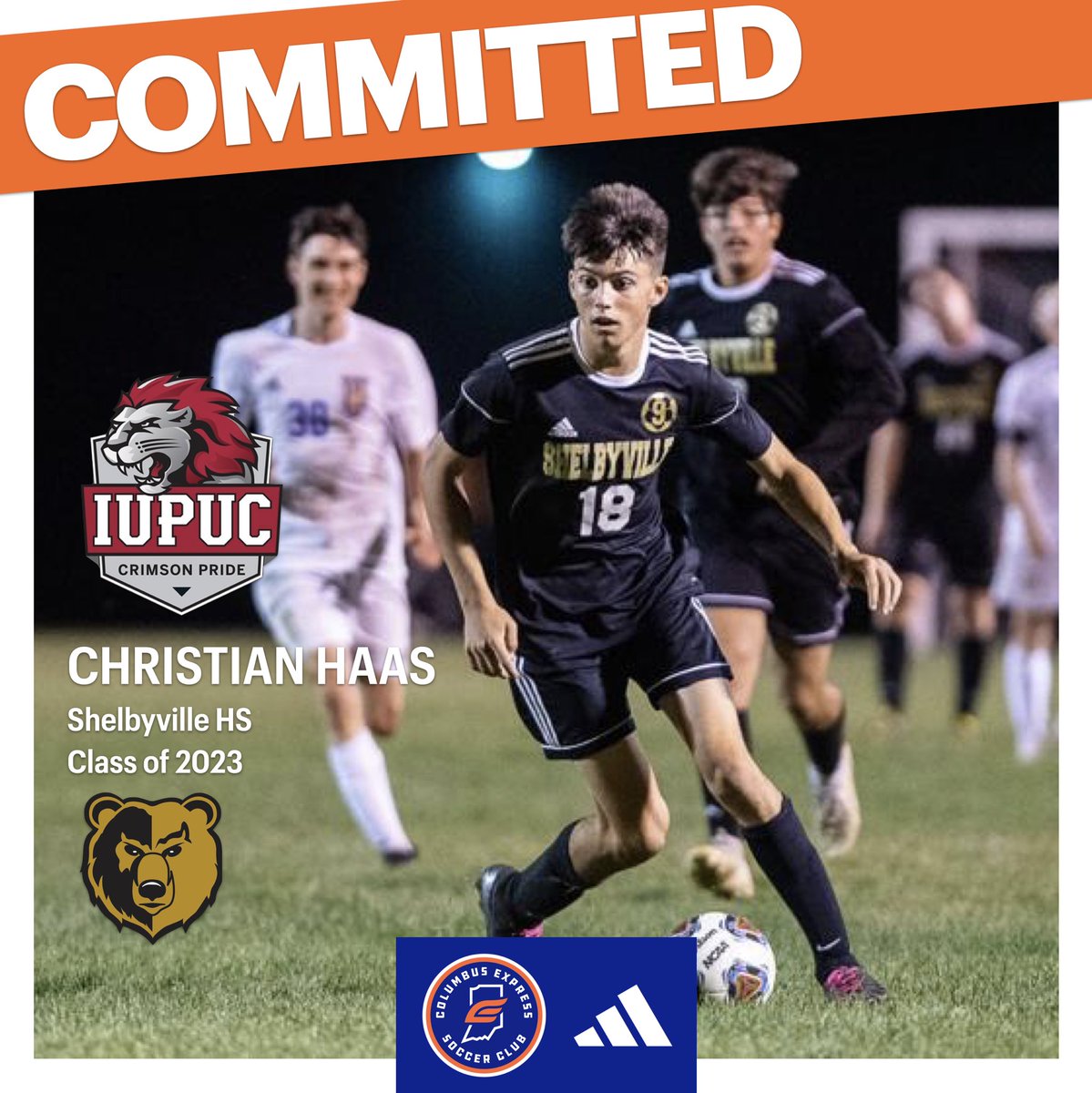 ExpressSC1977's tweet photo. Christian Haas, Class of 2023
📍 Shelbyville HS - Shelbyville, IN
🏫 IUPUC

@shelbyhsbears 
@IUPUCAthletics https://t.co/Nf35HEHg3U