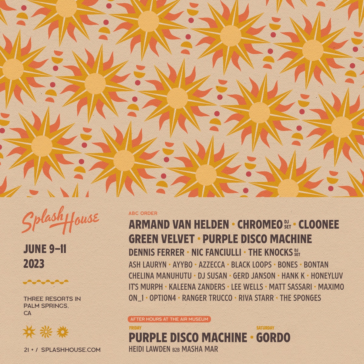 Immensely grateful to be playing <a href="/SplashHousePS/">Splash House</a> this year!!! 🥳🌈❤️