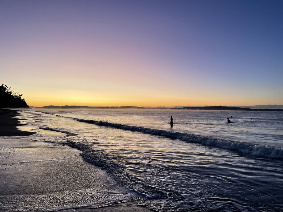 Kris_etc_'s tweet image. The duck says it was 13.7. Glorious morning! #VitaminSea #Dipping