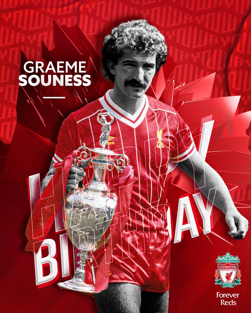 LFC's tweet photo. A treble winning captain and one of our greatest-ever midfielders 🙌

Have a brilliant birthday, Graeme 🥳 https://t.co/JFjGkQsJHP