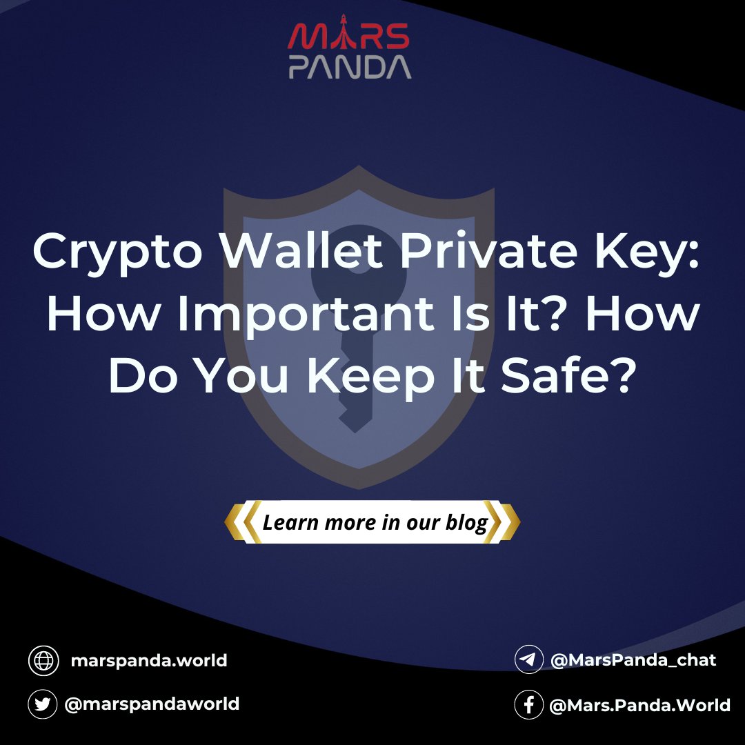 marspandaworld's tweet photo. Private keys are critical for accessing and managing your crypto assets. Learn more about how to keep your private key safe here!
https://t.co/wzLnzSU3eq
#MPT #MarsPanda #cryptocurrency #blockchain #Privatekey https://t.co/6QW8mk020R
