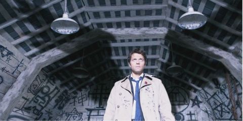 CasIsLoved's tweet photo. Can you believe Castiel was supposed to be in three episodes only????? Insane concept. https://t.co/q0BnSWOwPX