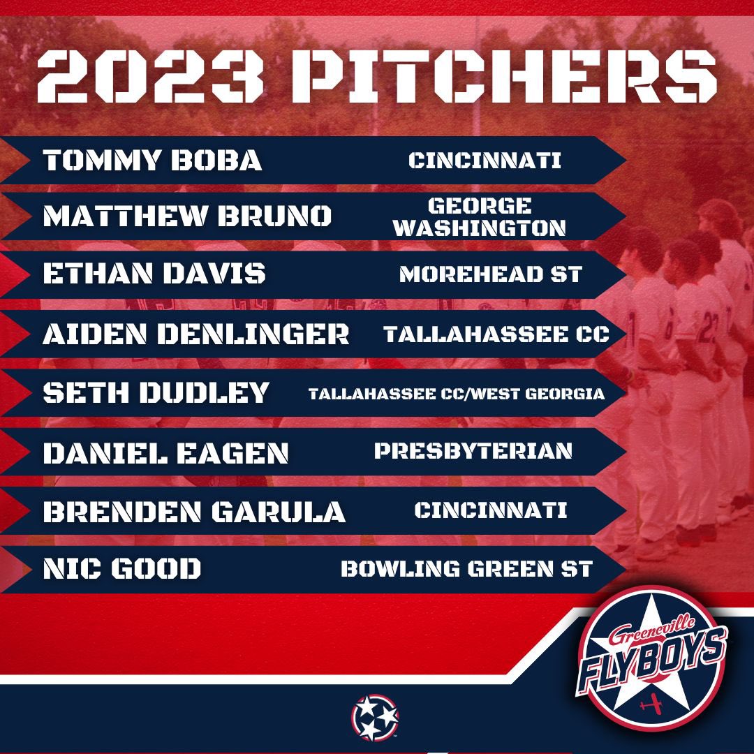 🚨🚨🚨BREAKING NEWS: Here is your official 2023 Flyboys pitching staff! #WeStayFly #AppyLeague
