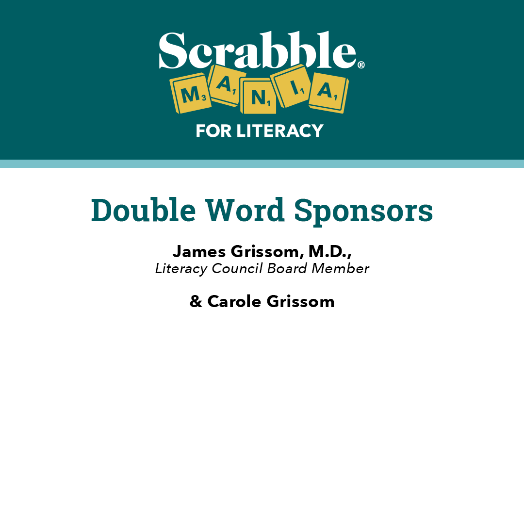 LitCouncilofFC's tweet photo. Thank you to all our Scrabble Mania Sponsors. This event would not be possible without your support. https://t.co/cMc8FEiOHc