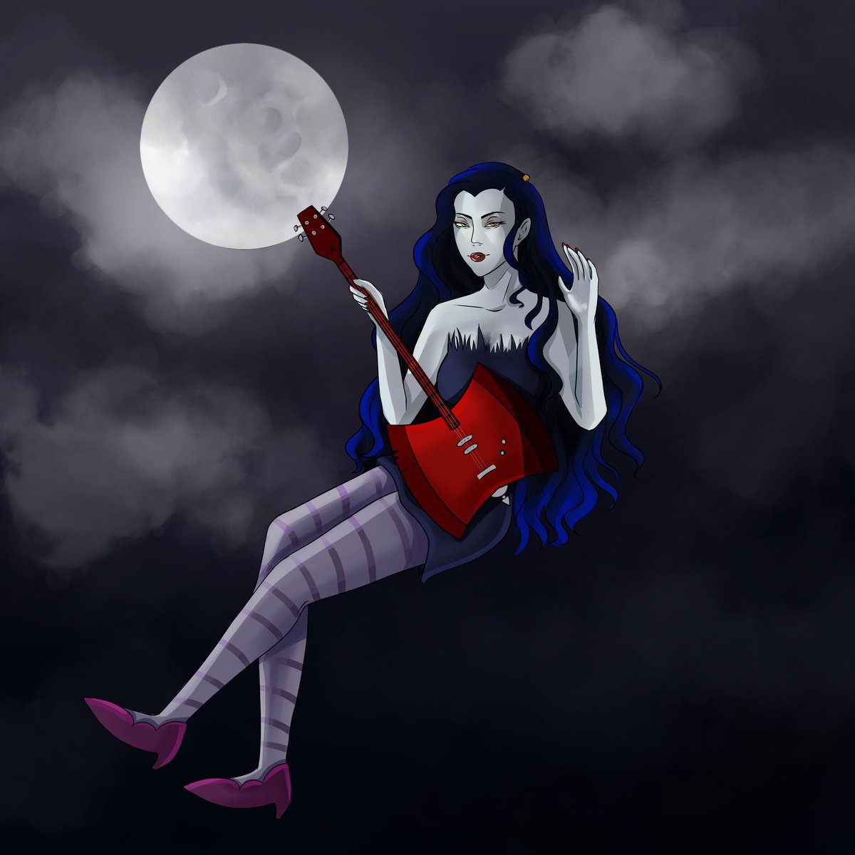 charty_fred's tweet image. "When other little girls wanted to be ballet dancers I kind of wanted to be a vampire."
#vampireart #horrorart #character