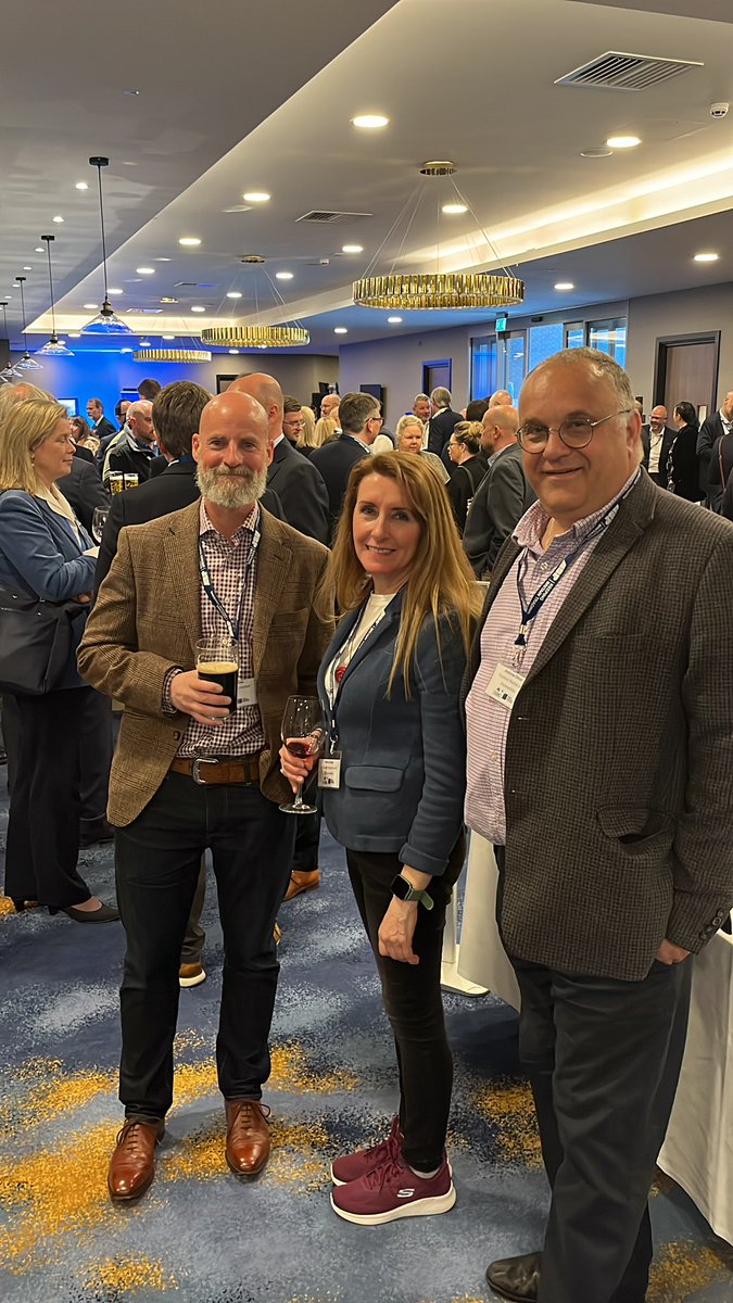 Wonderful turnout to the opening of #OWC2023 ! Packed at the bar. #networking extravaganza!