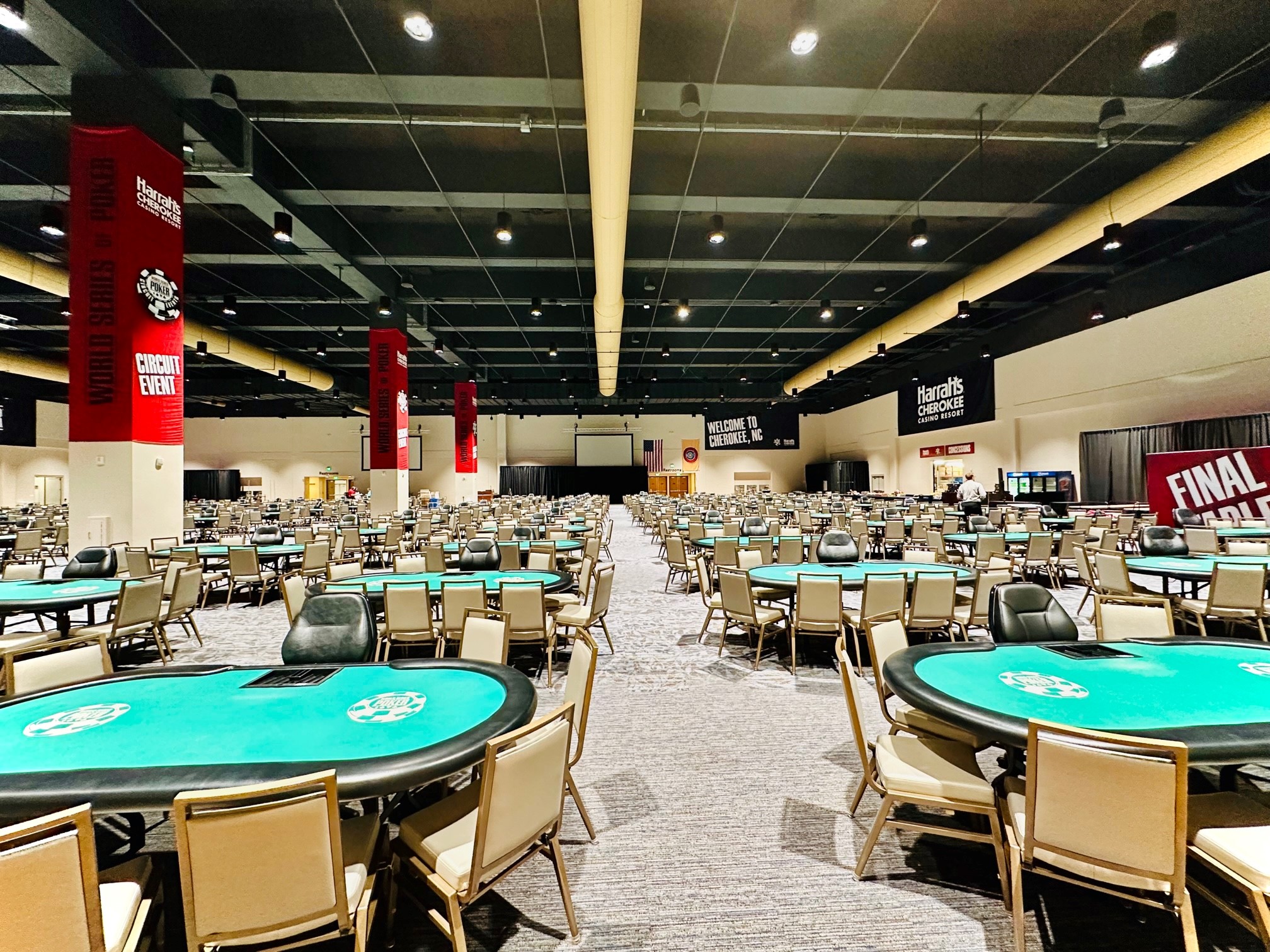 Harrah's Cherokee on Twitter "WSOP single table satellite players! 📢