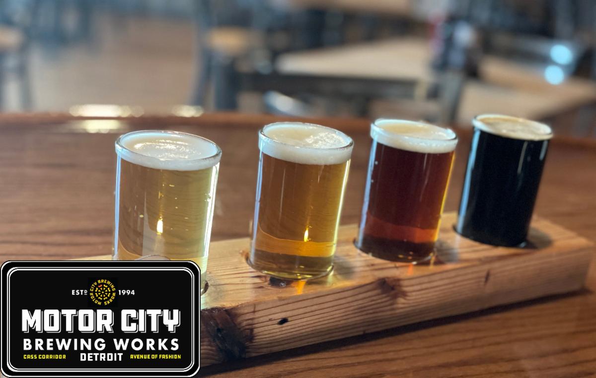 Beer flights and trivia night at our Livernois taproom! Last week was a success so get there early, starts at 7. #TriviaNight #MCBW #Livernois