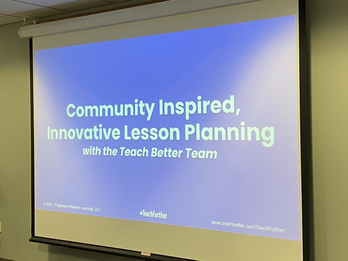 BGoodArtnGift's tweet photo. Day โ๏ธof #personalizedlearning by designing Community Inspired Innovative Lesson Plans with the fabulous @RaeHughart of the @teachbetterteam! I love being in the presence of our @NorthPointESC educators working hard to transform their practice! ๐ #teachfurther https://t.co/kuZH8z006n