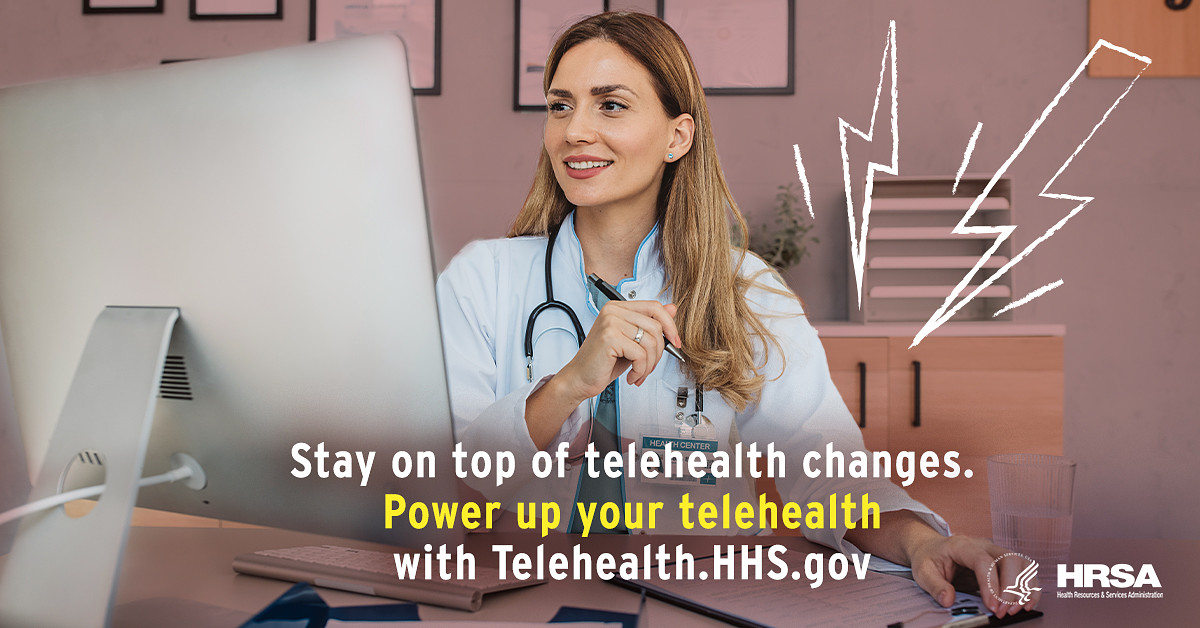 The COVID-19 public health emergency will end on May 11, 2023, but many of the #telehealth flexibilities authorized during the #PHE will extend through December 31, 2024. Stay informed here: bit.ly/43Blw32