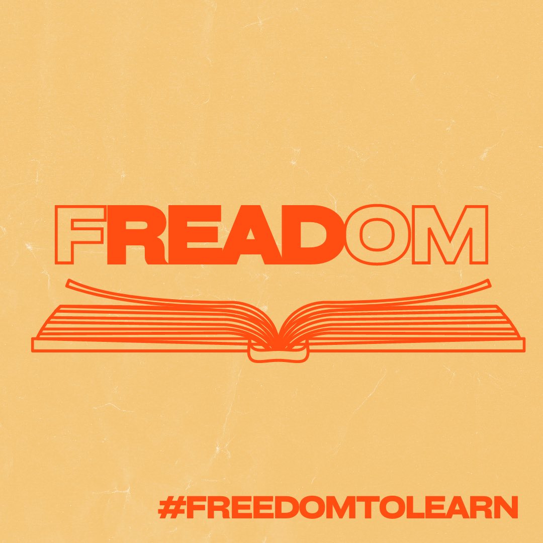 It's about that time! Our virtual banned book reading is about to begin! Join us as we stand up with others nationwide to protect the #freedomtolearn and defend #BlackStudies #QueerStudies #WomensStudies and truth in education! ✊