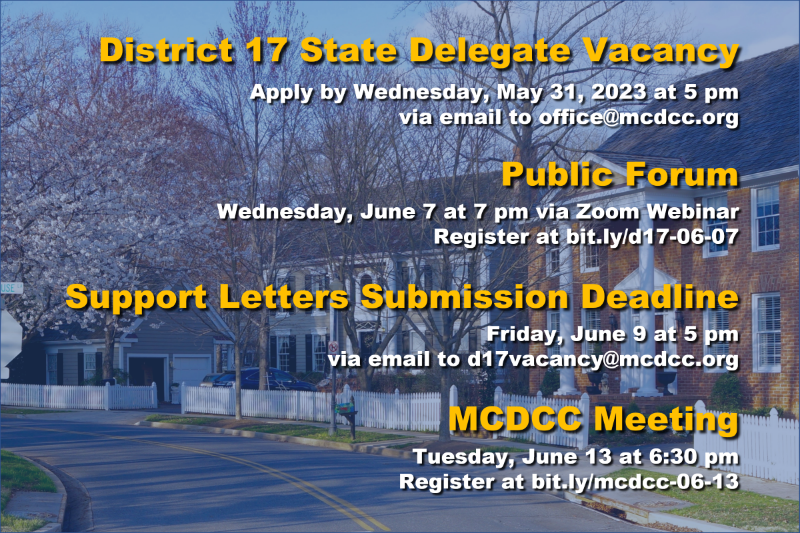 Montgomery County (MD) Democratic Party tweet media