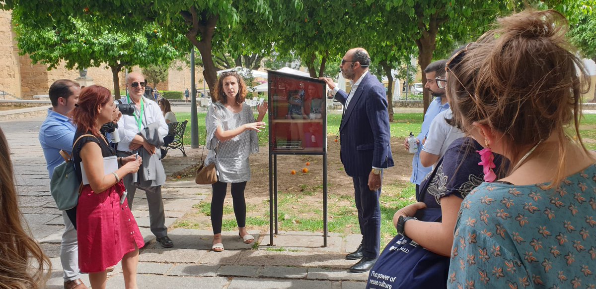 ReusemedP's tweet photo. 🎙🟢 FINAL EVENT | #Images #galery 📷📸

This afternoon we will tour #Cordoba visiting different initiatives carried out as part of the #REUSEMEDProject. #GOMED

👉 Free Books Puerta Almodovar
👉 Reuse #Workshop in place
👉 Swop Box for #Reuse in Ciudad de los Niños Park https://t.co/LLvp5tPhMY