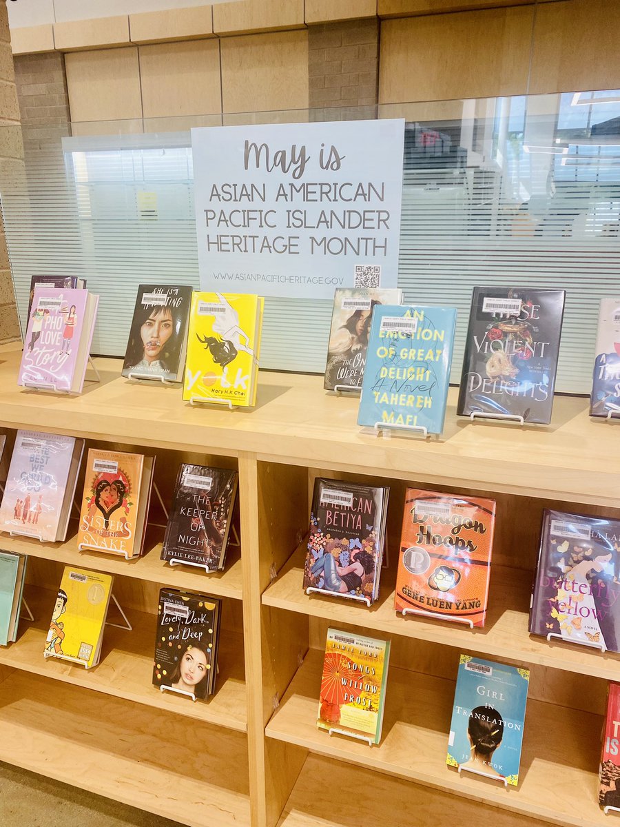 HSHS Library (@springerlibrary) on Twitter photo May is Asian American Pacific Islander Heritage Month! You can check out one of these books in the library or find most of them in ebook/audiobook format on Sora. <a href="/hcpslib/">HCPS Libraries</a> <a href="/HSHS_Principal/">Kenneth White Ed.D.</a> <a href="/WeAreHSHS/">We Are HSHS</a> May is Asian American Pacific Islander Heritage Month! You can check out one of these books in the library or find most of them in ebook/audiobook format on Sora. <a href="/hcpslib/">HCPS Libraries</a> <a href="/HSHS_Principal/">Kenneth White Ed.D.</a> <a href="/WeAreHSHS/">We Are HSHS</a>
