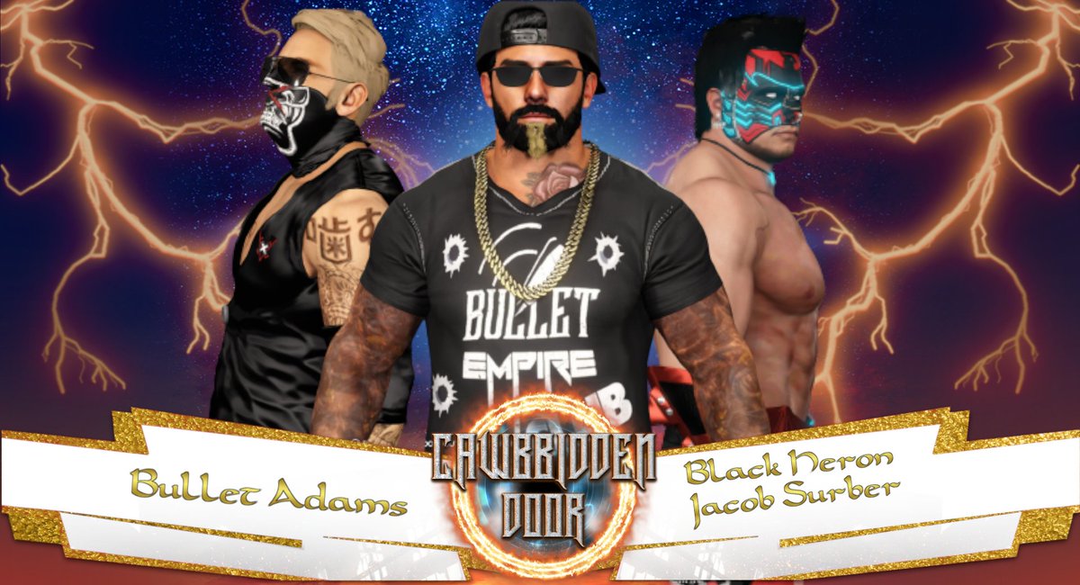 RevXProWrestlin's tweet photo. #RXPWCAWBBIDDENDOORII
Jacob Surber Vs Black Heron Vs Bullet Adams
Codie Hale Vs Jade Akira Vs Jen Richards
D.I.V.A.S Vs R.I.S.3 Vs Valkyries Of Gravity
Sean Nova Vs Nick Kiken Vs Johnny Sabin
#RXPW #RXPWCAWBBIDDENDOOR #XPWN #MPW #FAM #TheMovement #ForeverAMovement https://t.co/8kXCdGTxQI