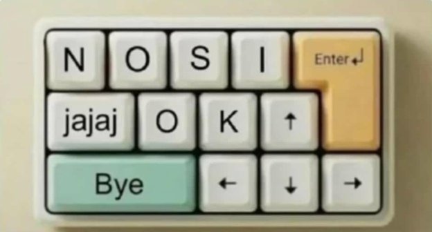 el teclado de las chicas cuando se molestan