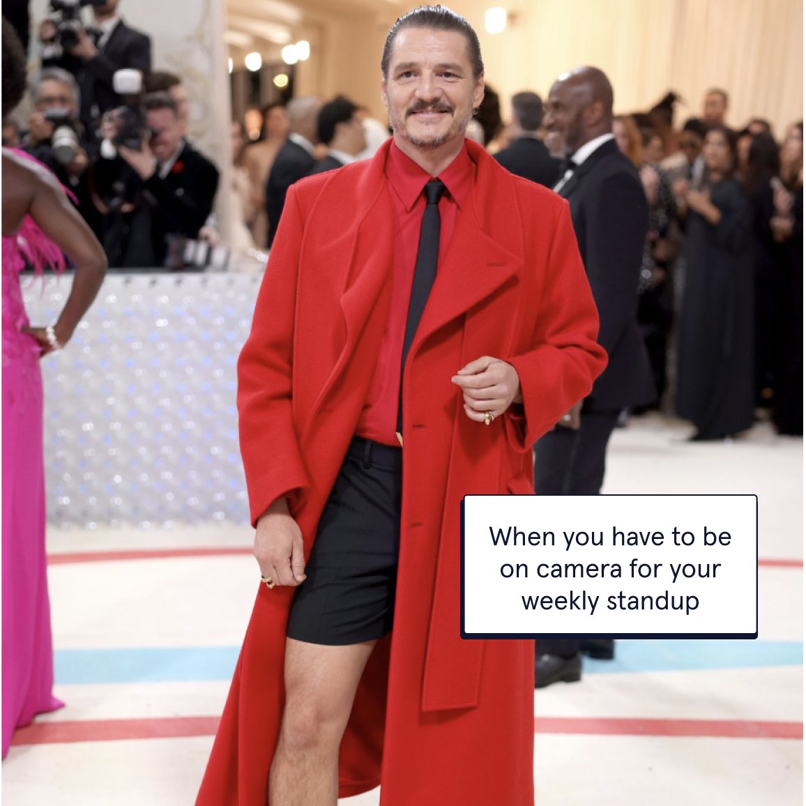 Codecademy's tweet image. If the Met Gala’s theme was “Software Development,” what would your outfit be?