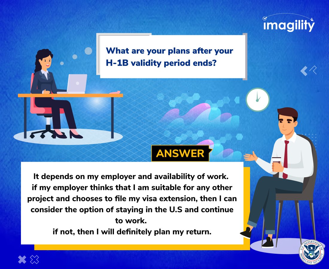Imagility_co's tweet photo. Unravel the mysteries of the US Visa Interview with our   H-1B Visa Interview FAQ series”.  In this series you will find expert guidance on how to respond to some of the most common questions asked during the visa interview. 
 
#h1bvisa #h1bjobs #USAjobs #itjobs #workinginus https://t.co/Zr9sgj5gZg