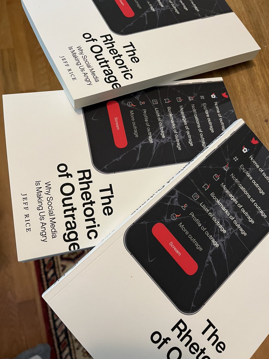 The soon to be stepping down WRD department chair has a new book out! 
<a href="/universityofky/">University of Kentucky</a> <a href="/UKarts_sciences/">UK Arts & Sciences</a> #kentucky #socialmedia #outrage