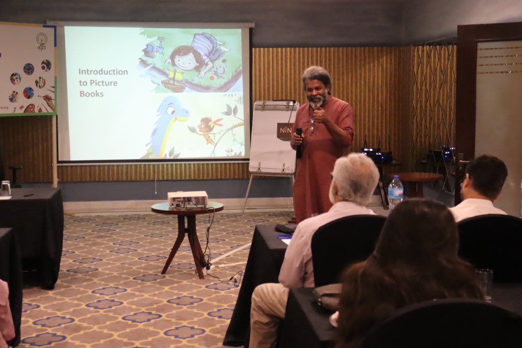 itacecorg's tweet image. Day One of the 4-day Illustrators’ Workshop for children’s books was held today in Lahore. This is for phase two of #ITACEC #PakistanLiteracyProject in partnership with @RoomtoRead A total of fifteen original books will be developed and published by three publishers.