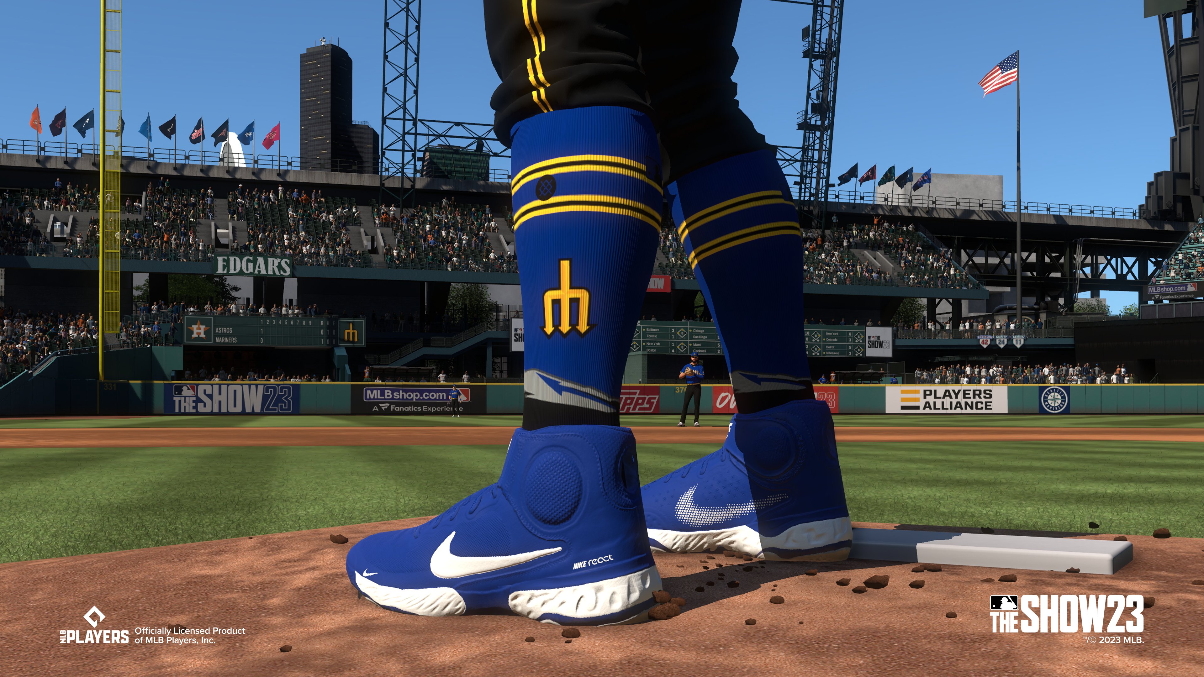 To revive the hockey-inspired uniforms, I created the newly announced Seattle  Kraken. : r/MLBTheShow