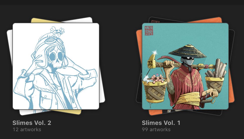 SCUMSOL's tweet image. Slimes was a push. Every weak. A new concept.

This time I’m starting with at least 50 sketch thumbnails in the bag. 

Every day I put 2-3 sketches down. No bad ideas, no judgement. Just free, zero pressure space to create a character for my world. 

I’m having fun.