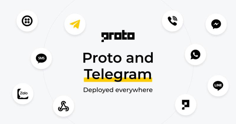 Looking to reach a wider customer base? Reach more of your customers with Proto CX automation for Telegram, and scale heavily encrypted support automation across 500 million Telegram users.

Learn more about Proto CX automation for Telegram here: proto.cx/channels/chatb…
