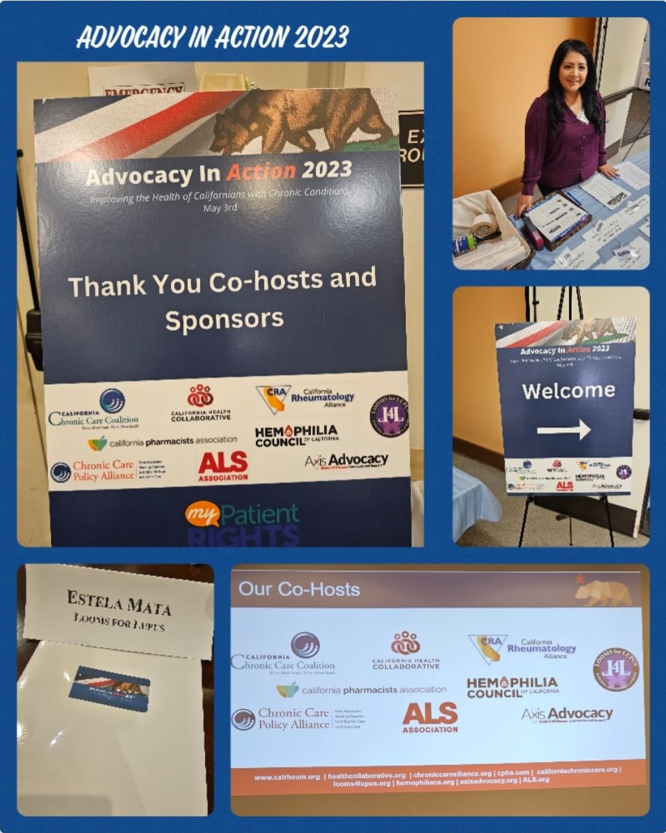 Looms4Lupus's tweet photo. Today @Looms4Lupus @MataAdvocacy is part of #AdvocacyinAction #CaliforniaCapital with @CAChronicCare to meet with legislators and advocating for access to quality affordable #healthcare #Looms4Lupus #MataAdvocacyandSupport #matasisters https://t.co/UJh47Tusun