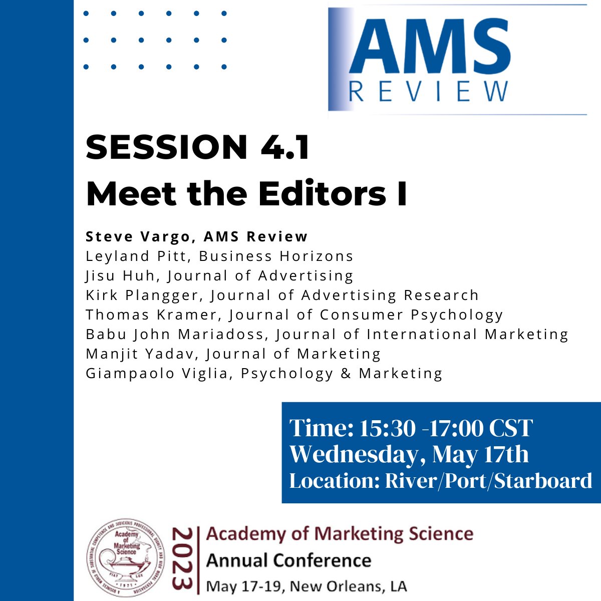 AMS Review tweet media