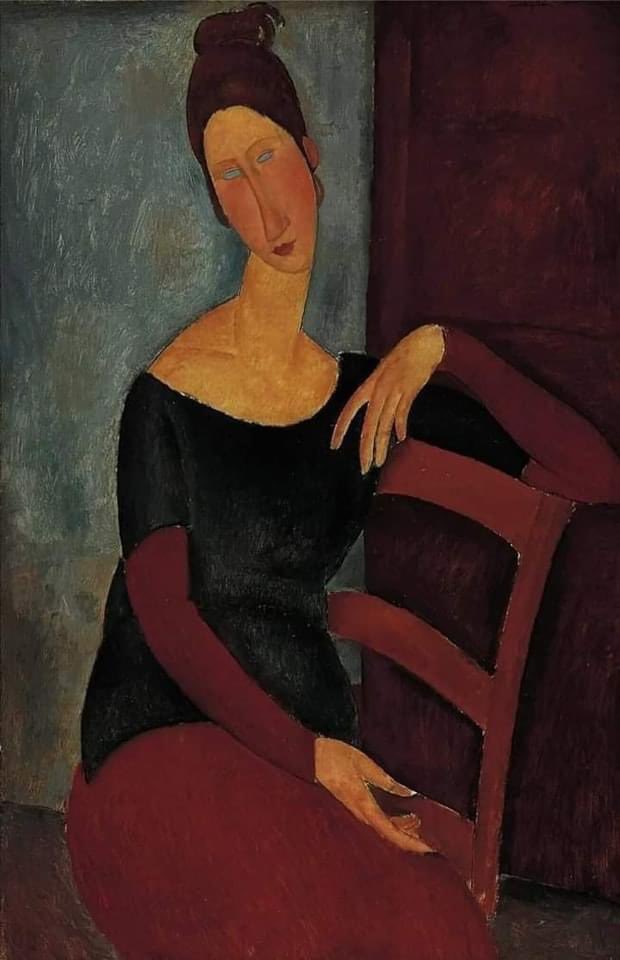 DavLucia's tweet photo. #ArrYart
Amedeo Modigliani
Ritratto di Jeanne Hebuterne seduta
@Barbaga3Gaetano
@marcovolpicell
@BIBEKANAND
@GiuseppeTurrisi
@guagnano_paolo
@cecchi_giovanna
@ValerioLivia
@LaPaginaArte
@arteeblog
@Museo_Eboli
@Sirenia_deAlba
@Sensibilia8
@FriendArt_
@ritamay1 https://t.co/o57eb2OaF8