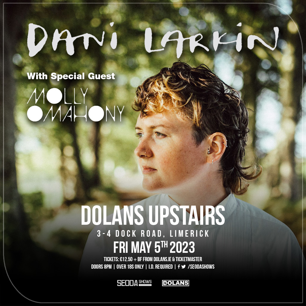seodashows's tweet photo. *** SHOW REMINDER - THIS FRIDAY!!!! ***
@Dani_Larkin_
w/Special Guest
@molly_omahony
Dolans Upstairs
Tickets β¬12.50 + bf from
@mydolans , @TicketmasterIre , HERE NOW:
https://t.co/DfCGP5biBA
& on the door from 8PM!
#NotesForAMaidenWarrior
π https://t.co/hcv5dlAVeu