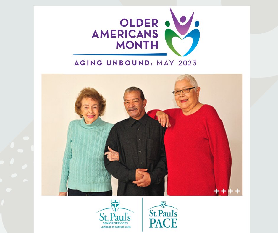 StPaulsPACE's tweet photo. At St. Paul's, we stand in solidarity with Governor Gavin Newsom's recent proclamation declaring May 2023 as, “Older Californians Month”. This May and every day, we celebrate the remarkable achievements and ongoing contributions of our senior population.

https://t.co/t3JN6Z5IJP https://t.co/KAg5HY3Qwh