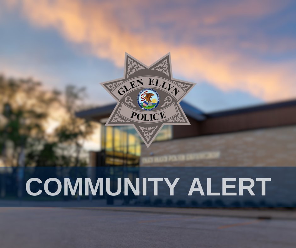 Glen Ellyn Police Department on Twitter "The GlenEllynPolice is