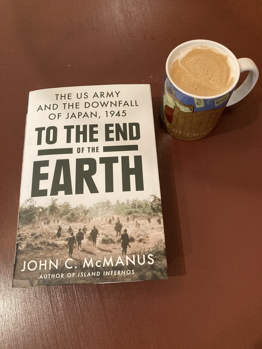 TWilliamsAuthor's tweet photo. Happy Publication Day @JohnCMcManus3!
“To the Ends of the Earth” @PenguinBooks Caliber completes his masterful, sweeping trilogy on the US Army in the Pacific War!
Our @BRInstitute #ScholarTalks interview about the previous volumes has 3.7K views! https://t.co/5yiuaJeVjX https://t.co/g8sa5rCKvA