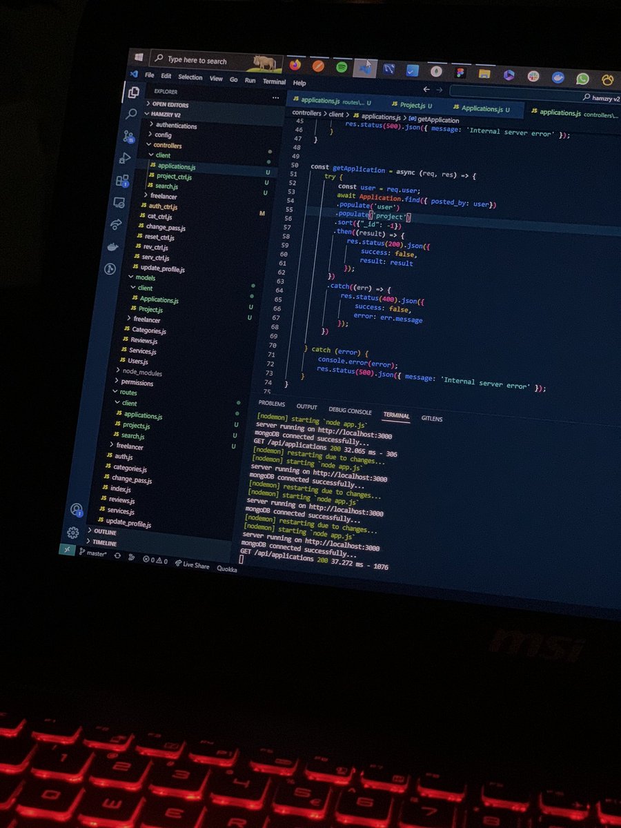 Philsmesh's tweet image. Another day, another code challenge! Being a backend developer means that I get to solve complex problems and create innovative solutions.
#backendengineering
#backendwebdevelopment
#serverdevelopment
#backendprogramming
#backendarchitecture
#backendtech
#backendoptimization