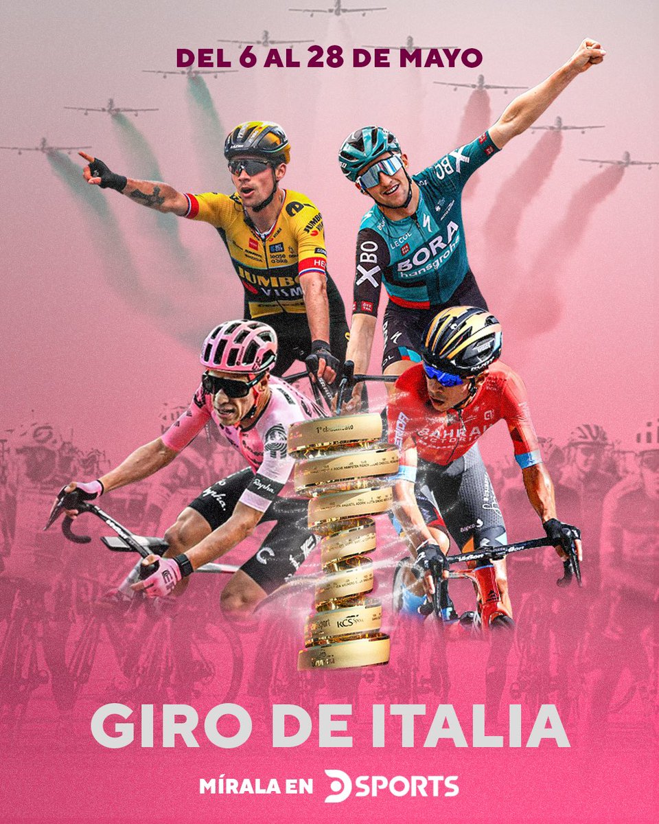 Ellos son los 7️⃣ latinoamericanos que participarán en la 1️⃣0️⃣6️⃣ edición del #Giro #GiroDeItaliEnDSports .

🧡<a href="/SantiagoBS26/">Santiago Buitrago Sanchez</a> 🇨🇴 por <a href="/BHRVictorious/">Team Bahrain Victorious</a> 

💙<a href="/FndoGaviria/">Fernando Gaviria</a> y 
<a href="/Einerrubio1/">Einer rubio</a> 🇨🇴 por <a href="/Movistar_Team/">Movistar Team</a>