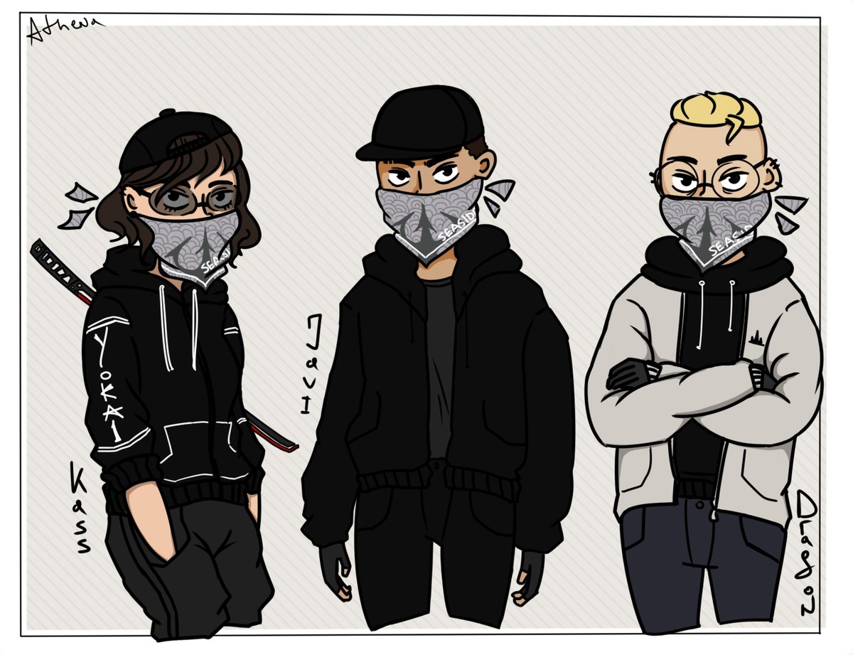 aasheao's tweet photo. Just three cute Seaside members who, in my opinion, deserve more art! // Who am I kidding, they all deserve more art! 🙈
#NoPixel #GTARP #NoPixelFanart #Seaside https://t.co/nj7vEFWqHQ