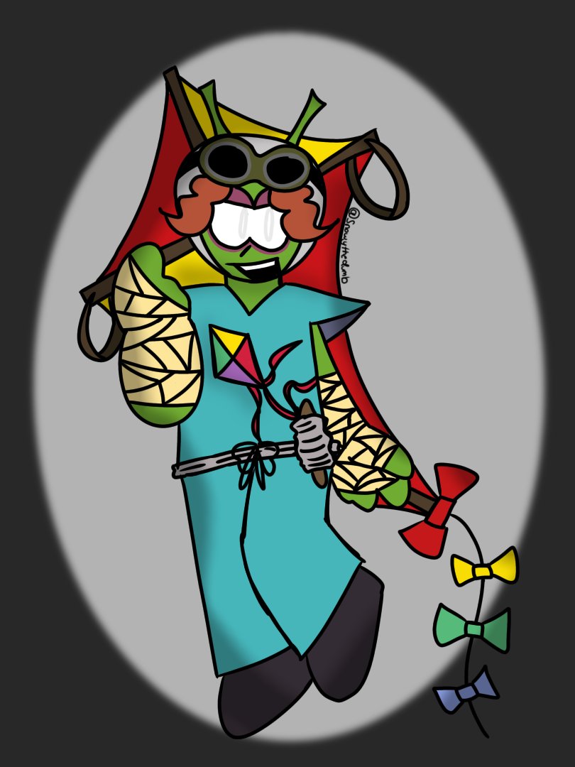 Alulapine's tweet image. I did a silly art trade with @KuroVee_ ...:3c

#SouthPark #humankite #southparkfanart #sptwt