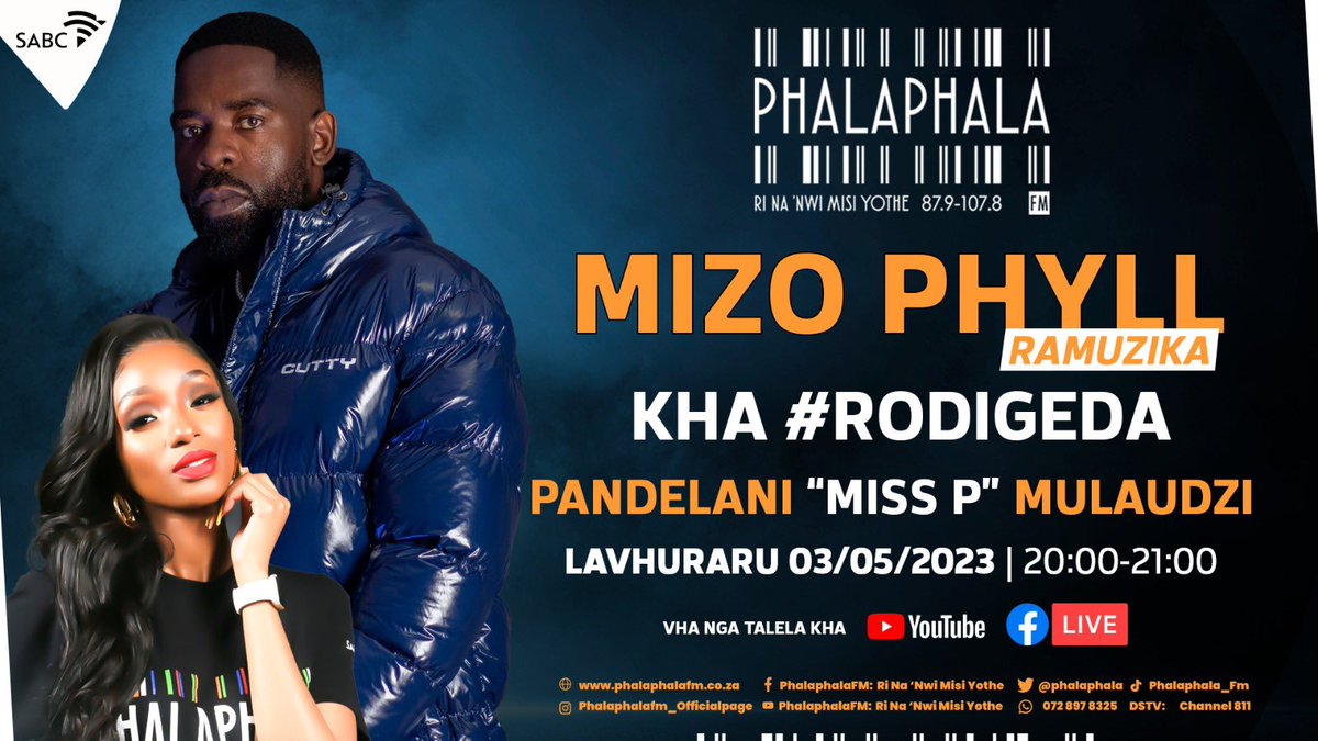 Phalaphala's tweet photo. Ṋamusi ri ḓigeḓa na King Of Venrap @mizophyll_ 20:00 -21:00 kha vhudzise mbudziso, #Rodigeda https://t.co/v9KdgUPFr3
