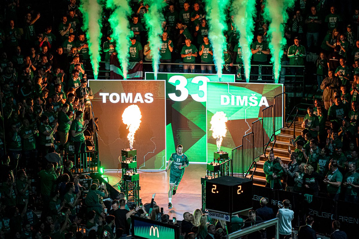 bczalgiris's tweet photo. Zalgirio Arena is amazing! 💚 https://t.co/AwwlJDiv3B
