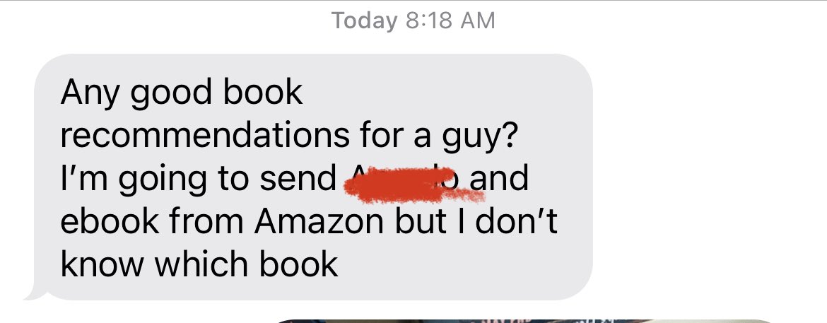 TheOVFBookshelf's tweet photo. My non-reader sister texted me this message this morning and I’ve never been so ready in my life https://t.co/O3Q0GWRvGK