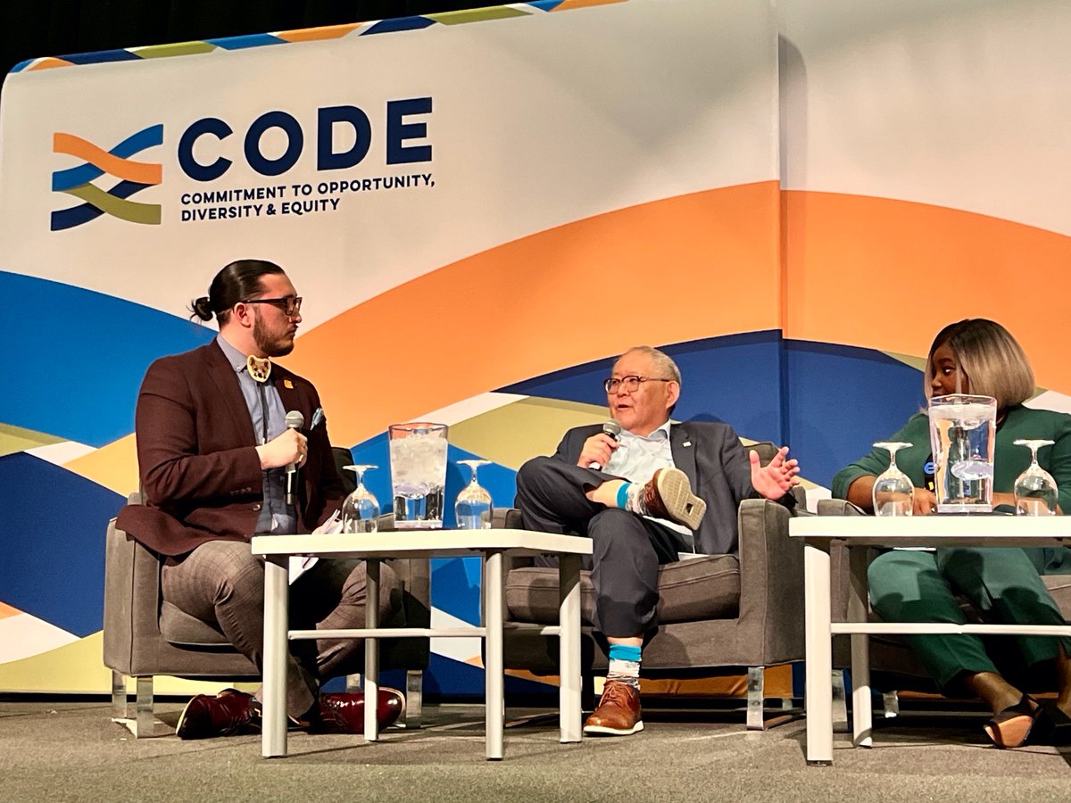 MBTInstitute's tweet image. Thank you the @TheWpgChamber for the opportunity to speak at today's 2nd annual #CODEConference. MBTI's Peter Nunoda joined industry panelists Oyindamola Alaka and Jason Gill to discuss the importance of prioritizing equity, diversity and inclusion in the trades and in business.