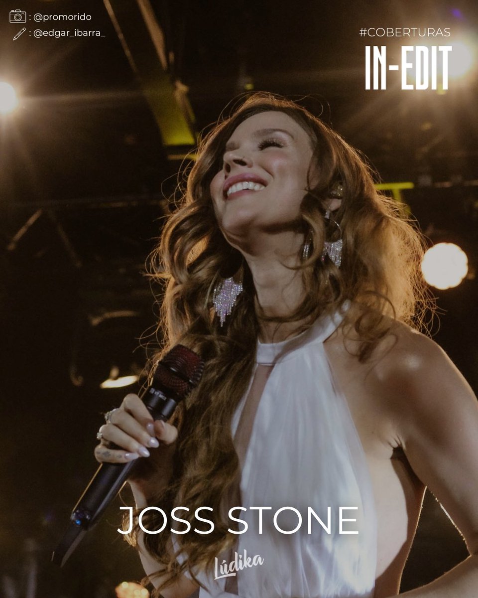 ludikagdl's tweet photo. #InEditMX 
@JossStone fue sin duda la estrella que iluminó @InEditMx_ el pasado domingo en @GuanamorTeatroS
Checa lo sucedido en esta celebración del Soul aquí: https://t.co/9YpondEK5P

📷 @promorido
✍️ @edgar_ibarra_ https://t.co/OJ0vAiq25F