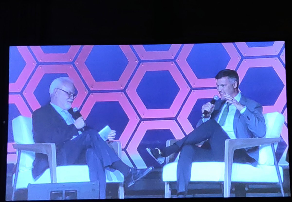 AlyintheATL's tweet photo. So honored to be at the @TAGSummit today to celebrate @kyleporter's induction into the Georgia Technology Hall of Fame intro'd by @davidcummings. Loved being a little part of his @Salesloft journey (and getting to see all the OG #Lofters today)! https://t.co/2NC9jfg4at