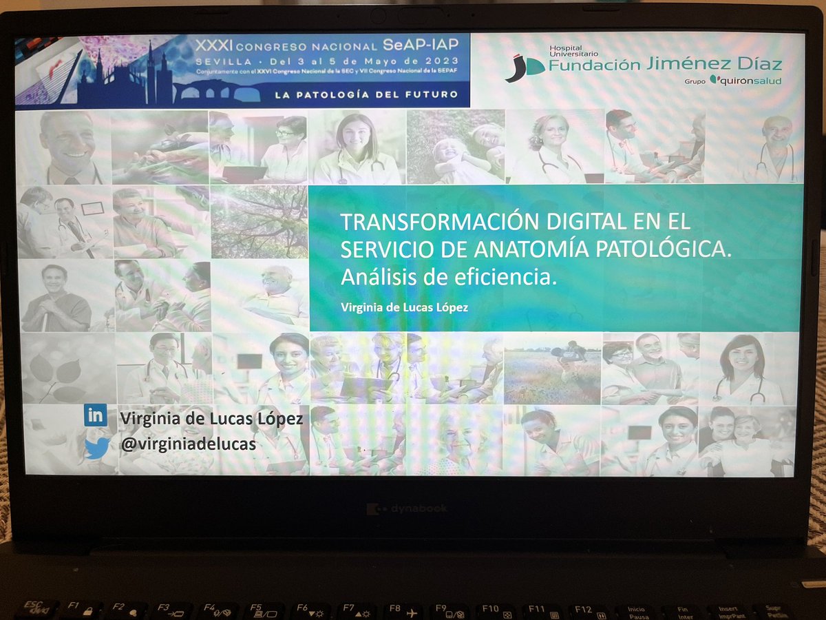 VirginiadeLucas's tweet photo. No os lo perdáis! 
Grandes Resultados tras cinco años de ser digitales 100%! 4deMayo- FIBES Sevilla - 15:39 Congreso Nacional SEAP
#SEAP2023S https://t.co/lIo92CZtPU