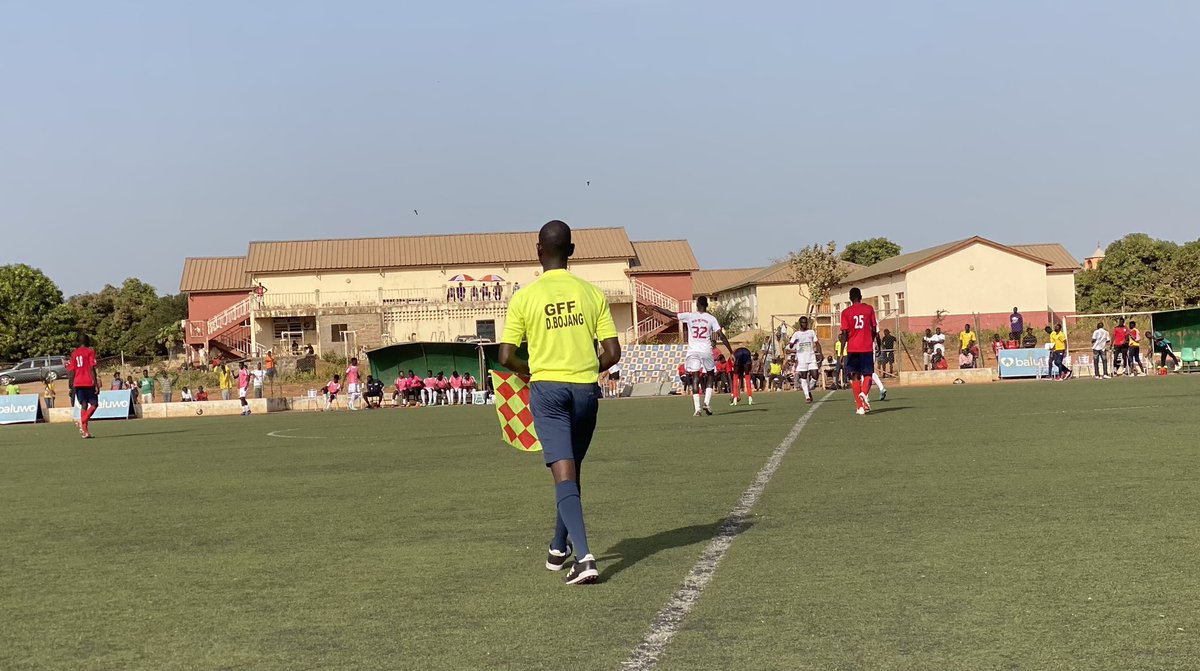 RealDeBanjulFC's tweet photo. HALF-TIME. SAM 0 - 1 RDB
#SAMRDB #GFFLeague23 #MatchDay19 https://t.co/IFFeWxLnVl