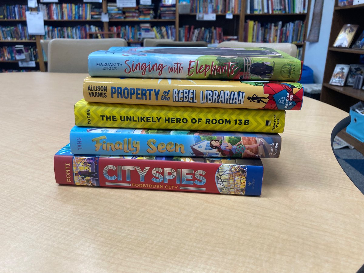 Deb Bass O'Brien (@bass_brien) on Twitter photo Excited about my new arrivals! <a href="/JamesPonti/">James Ponti</a>
<a href="/kellyyanghk/">Kelly Yang</a>
<a href="/margaritapoet/">Margarita Engle</a>
<a href="/allisonvarnes/">Dr. Allison Varnes</a> Excited about my new arrivals! <a href="/JamesPonti/">James Ponti</a>
<a href="/kellyyanghk/">Kelly Yang</a>
<a href="/margaritapoet/">Margarita Engle</a>
<a href="/allisonvarnes/">Dr. Allison Varnes</a>