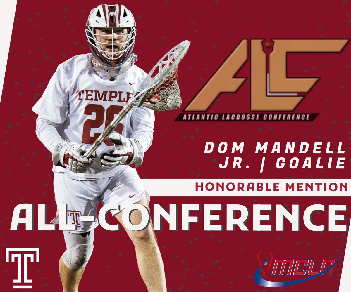 Congrats to Dom Mandell (Jr. | Goalie) on being named All-Conference Honorable Mention for the Atlantic Lacrosse Conference! Dom was a brick wall this spring, helping lead the Owls to our first MCLA playoff appearance and Playoff win.